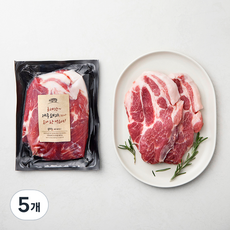 몬트락 한돈 제주돼지 무항생제 목심 구이용 (냉장), 300g, 5개