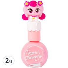 참존 캐치티니핑 시즌3 뷰티 피규어 어린이 수성네일, 하츄핑, 2개