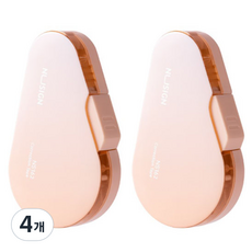 NUSIGN 漸層修正帶 5mm x 12m NS162, 4個, 漸層蜜桃