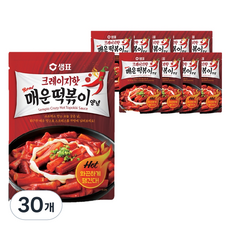 Sempio 膳府 極辣韓式辣炒年糕醬, 110g, 30包