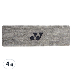 요넥스 헤어밴드 249BN003U, GRAY, 4개