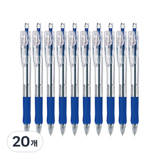 Zebra Tapcrilip 圓珠筆 0.5mm, 藍色, 20個