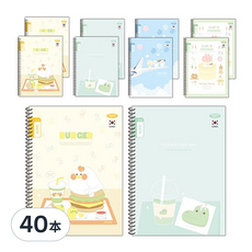 PENPIA 1000 聯絡簿 小學3~6年級適用, 40本, 顏色隨機