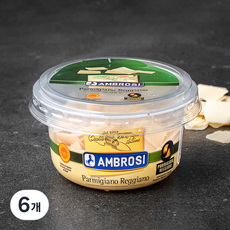 암브로시 레지아노 칩 치즈, 80g, 1개입, 6개