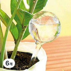 Mariforet 花盆自動澆水器 植物澆水器 L, 白色, 6個
