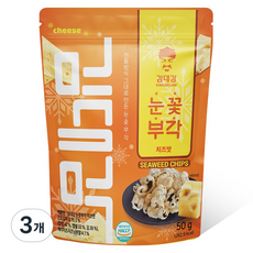 김대감 눈꽃부각 치즈맛, 3개, 50g