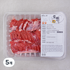 파머스팩 한돈 갈매기살 구이용 (냉장), 500g, 5개