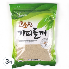 자연미가 고소한 기피 들깨가루, 1kg, 3개