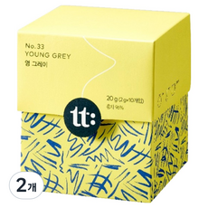 티트라 영 그레이 티, 2개, 10개입, 2g