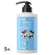 제이엠솔루션 라이프 디즈니100 에디션 진저 우드 트리트먼트, 5개, 500ml