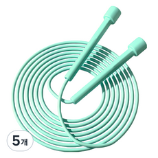 초경량 스피드 줄넘기, 그린, 5개