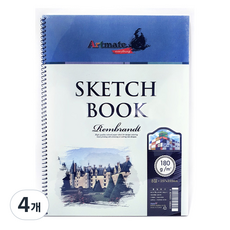 Artmate 繪圖素描本, 8 開, 4個