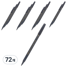 펜텔 수성 컬러펜 2.0 S360-121, Dark Grey, 72개