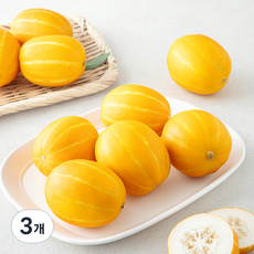아주마 산지직송 고령 실속 미니참외 8~12입, 3개, 2kg