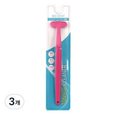 WEDENT 威登 舌苔清潔器 粉紅色, 3個, 17g