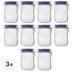 mono Accessories 梅森玻璃瓶夾鏈袋 L, 10入, 3個