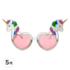 미미파티 인싸템 파티 안경, 유니콘, 5개