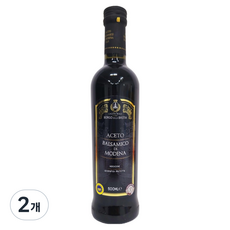 발베로 모데나 발사믹 식초 igp 3돌체, 2개, 500ml