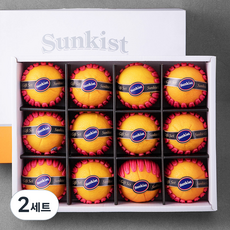 썬키스트 프리미엄 네이블 오렌지 12과 선물세트, 2세트