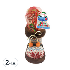 위니비니 방울니트장화 화이트 간식 선물세트 랜덤발송, 2세트, 180g