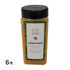 목화 터머릭 분말 중형, 250g, 6개