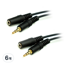 立體聲延長線 SP13 5m, 單一商品, 單一顏色, 6個