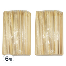 uh homedeco 竹籤 20cm, 6個, 100入