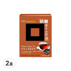 AWAStea 阿華師 研磨 阿里山老薑茶飲, 暖身驅寒, 獨立包裝, 25g, 5包, 2盒