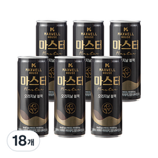 Maxwell House 麥斯威爾 大師原創黑咖啡, 18個, 240ml