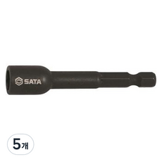 SATA 六角起子頭套筒 6mm 35106, 5個