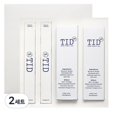 티드 오리지널 에센셜치약 100g x 2p +에센셜칫솔 2p 선물세트, 2세트