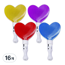 마메 LED 하트봉 JT3718, 랜덤발송, 16개