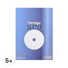 Formtec CD/DVD 電腦標籤紙 IS-3642AP, 2格, 100個