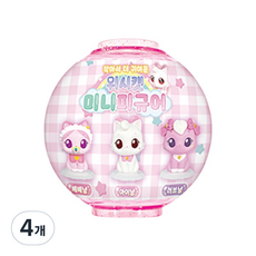 위시캣 미니 피규어 랜덤발송, 4개