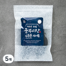 중부시장 김종풍 보들보들 건실미역, 50g, 5개