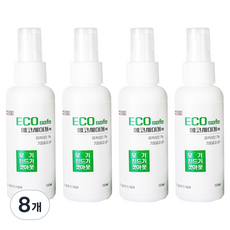 모스헌터 에코세이프액 순한 모기기피 스프레이, 8개, 100ml
