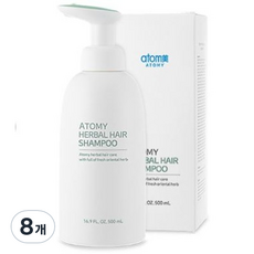 애터미 한방 헤어샴푸, 500ml, 8개