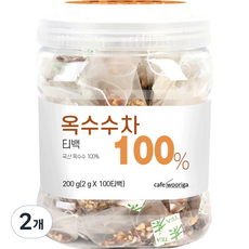 우리가스토리 옥수수차 티백, 2g, 100개입, 2개