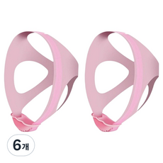 Sumeru 防止張嘴睡眠下巴帶 粉紅色, 6個