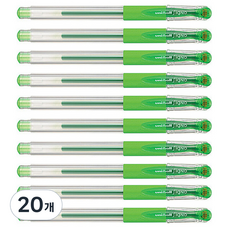 Uni 三菱 SigNo Uni-ball UM-151 0.28mm 中性筆, 萊姆綠, 20個