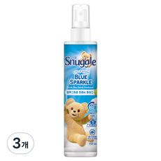 스너글 블루 스파클 프레시 플러스 섬유탈취제 본품, 150ml, 3개