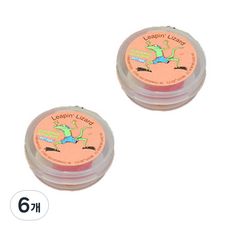 수영 귀마개 레드, 6개, 1쌍