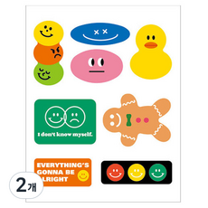 ARDIUM 多功能貼紙, 2個, 圖案碎片 S2