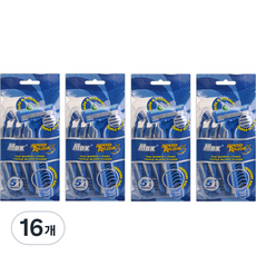 Dwightree MAX SPEED 3一次性刮鬍刀 藍色, 16個, 5入