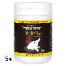 페스트세븐 두더지데쓰 100g, 1개입, 5개