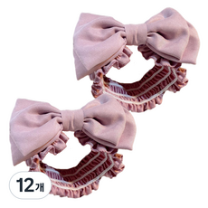 다정다감 프리미엄 세안 헤어밴드 머리띠 20cm, 퍼플, 12개