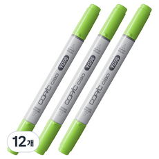 코픽 챠오 마카 YG06 Yellowish Green, 12개, 1색