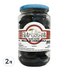 Petruzzelli 黑櫻桃橄欖, 330g, 2個