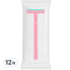 Life School 一次性剃須刀粉色, 1入, 12個