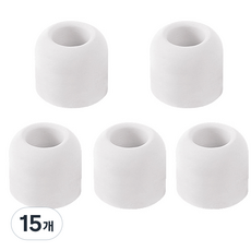 Block Mart珪藻土牙刷架 圓形, 白色, 15個